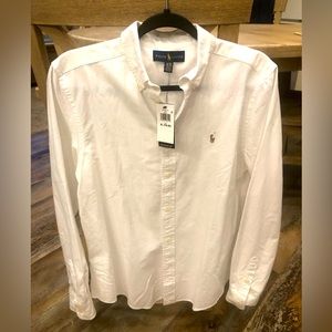 Ralph Lauren Boys white size X-large 18-20. New with Tags